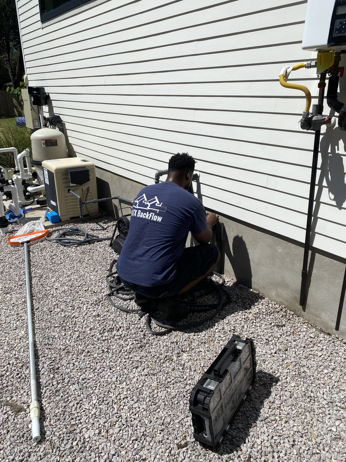 ATX BackFlow team on the job, photo 3