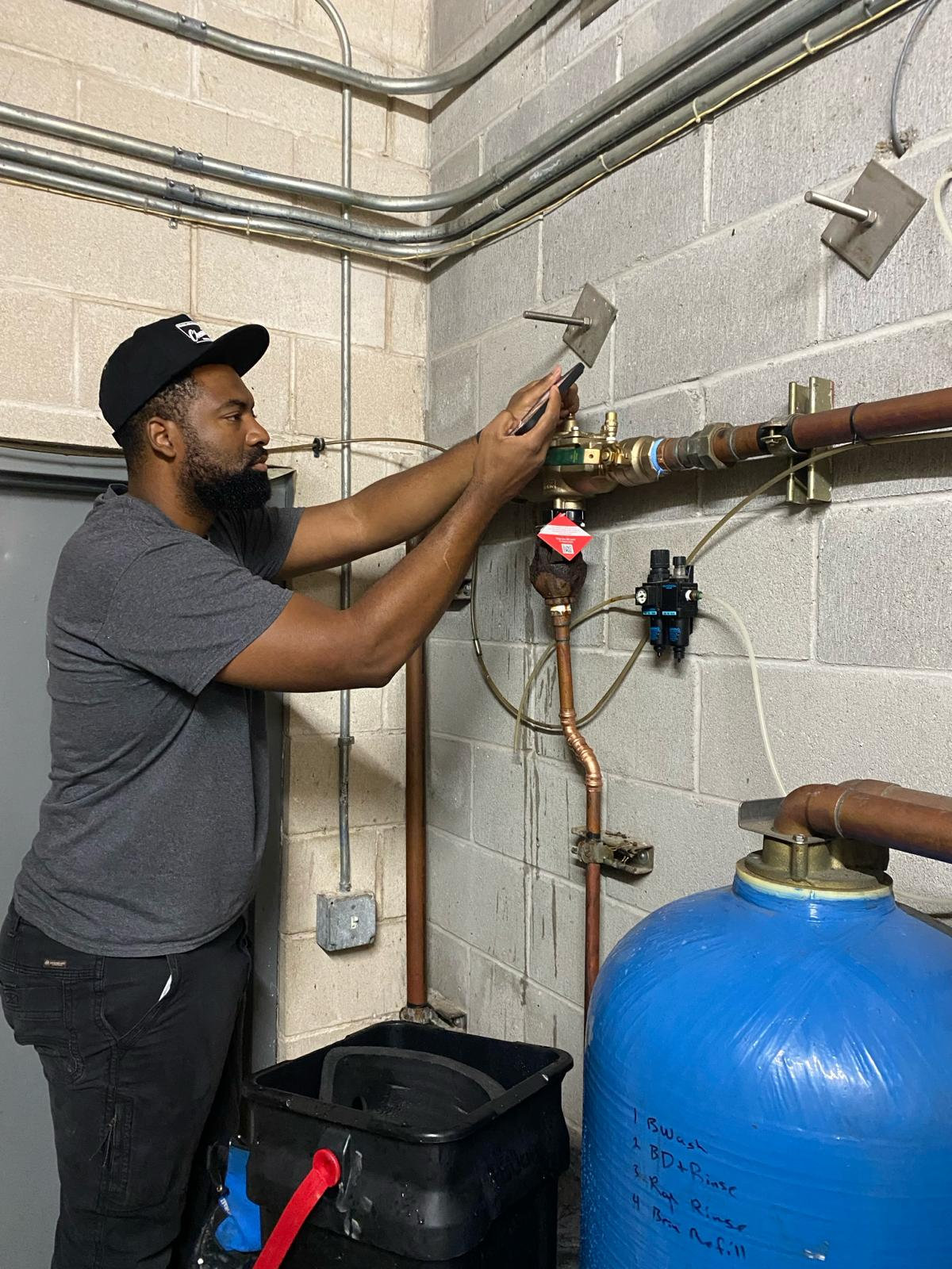 ATX BackFlow team on the job, photo 7