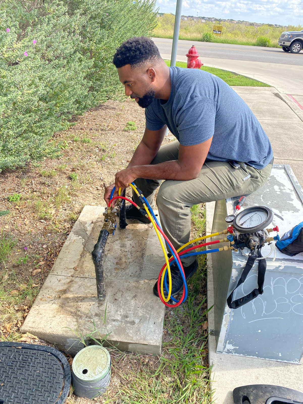 ATX BackFlow team on the job, photo 8